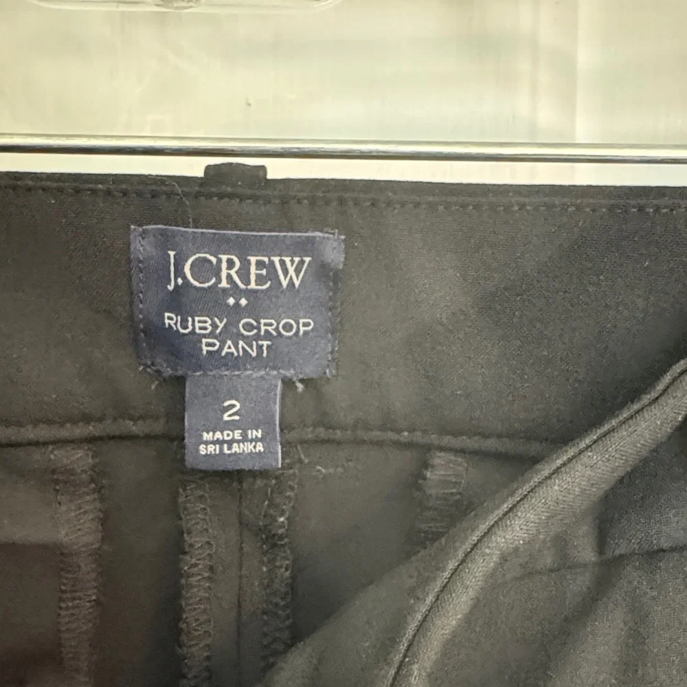 J. Crew Ruby Crop Pants in Black - Picture 2 of 3